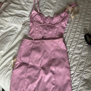 PINK (mars the label) 2 piece set.